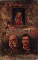 1915 Bechütze unser Kaiserhaus, unser Vaterland und führe unsere Waffen zum Siege / Ferenc József és IV. Károly / Franz Jospeh and Charles I of Austria. Nr. 2343. C.H.W. VIII/2. 1915. s: Hartmann (fl)