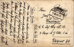 1915 Bechütze unser Kaiserhaus, unser Vaterland und führe unsere Waffen zum Siege / Ferenc József és...