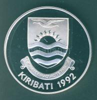 Kiribati 1992. 20$ Ag "Veszélyeztetett állatvilág-madarak" T:PP