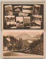 Tátra, Magas-Tátra, Vysoké Tatry; képeslapfüzet 10 képeslappal / postcard booklet with 10 postcards
