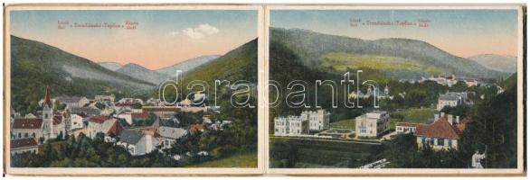 Trencsénteplic, Trencianske Teplice; képeslapfüzet 10 képeslappal / postcard booklet with 10 postcar...