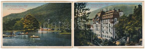 Trencsénteplic, Trencianske Teplice; képeslapfüzet 10 képeslappal / postcard booklet with 10 postcar...