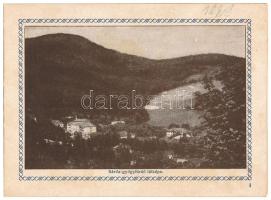 Bártfa, Bártfafürdő, Bardejovské Kúpele, Bardiov, Bardejov; füzet 8 lappal / booklet with 8 pages