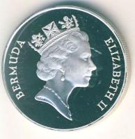 Bermuda 1996. 1$ Ag "Olimpia-lovaglás" T:PP Csak 30.000db!
