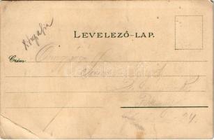 Dévény, Theben a. d. Donau, Devín (Pozsony); Dévényi vár és Árpád emlék / castle ruins and Hungarian...