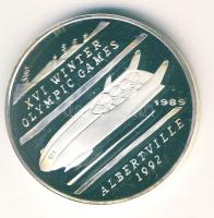 Afganisztán 1989. 500A Ag "Olimpia-bobozás" T:PP Csak 10.000db!