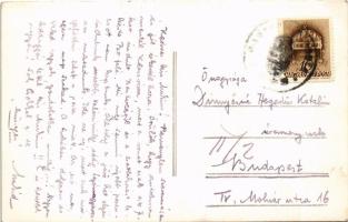 1940 Beszterce, Bistritz, Bistrita; utca / street view. photo (EK)