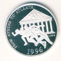 Afganisztán 1995. 500A Ag "Olimpia-futás" T:PP Csak 15.000db!