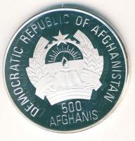 Afganisztán 1995. 500A Ag "Olimpia-futás" T:PP Csak 15.000db!
