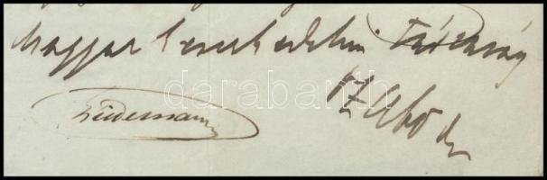 1844 A Magyar Kereskedelmi Társaság megalakulásáról valamint az első részvény-részlet-befizetés szól...