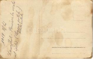 1917 Első világháborús osztrák-magyar katonai építőcsapat, Zawojból Pozsieczbe vezető út építése (Cs...