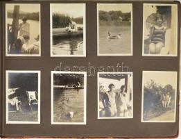 cca 1885-1950 ghymesi és gácsi gróf Forgách-család hagyatéka, benne 1927-1930 kirándulások, nyaralás...