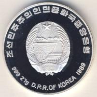 Észak-Korea 1989. 500W Ag "Olimpia-diszkoszvetés" T:PP