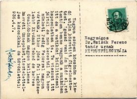 1936 Budapest, Reformátusok virágvasárnapi nagygyűlése, katonák virágkoszorúval. photo