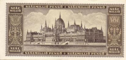 1946. 100.000.000P (3x) kis ugrású sorszámokkal T:I,I-