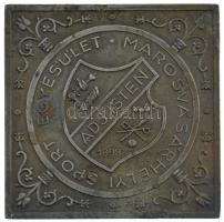 11930-1940. "Marosvásárhelyi Sport Egyesület - Adj Isten - 1898 / Marosvásárhely" hadifém ...