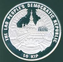 Laosz 1995. 50K Ag "Olimpia-gerelyhajítás" T:PP Csak 15.000db!