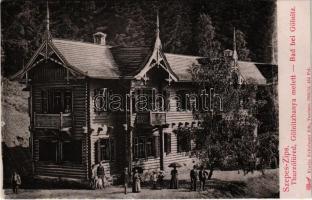 Thurzófüred, Kupele Turzo (Gölnicbánya, Gelnica); Bányász nyaraló. Feitzinger Ede 1902/12. 452. Psl. / villa (EK)