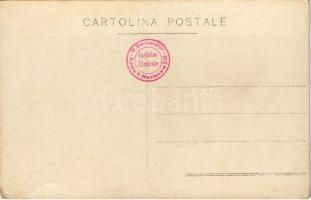 Mostarda Europea. Chi dei due, e piu ghiotto...? / Első világháborús olasz németellenes katonai gúny...