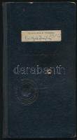 1949 Debreceni Egyetem leckekönyve Kossuth-díjas tudósok aláírásával, Varga Ottó, Imre Lajos, Földvá...