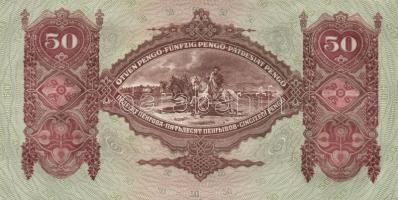 1932. 50P (2x) egymás utáni sorszámokkal T:I