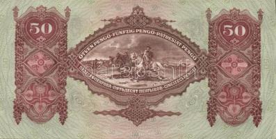 1932. 50P (2x) egymás utáni sorszámokkal T:I