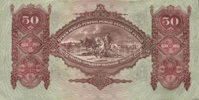 1932. 50P (2x) egymás utáni sorszámokkal T:I