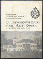 1979 Magyarországi kastélytúrák 1978-1979. kiegészítő füzet. Székesfehérvári Pénzintézetek Vörös Meteor SE Természetjáró Szakosztálya. 20+(2) p. Tűzött papírkötés, 2500 pld.