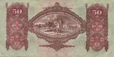 1932. 50P (3x) egymás utáni ill. kis ugrású sorszámokkal T:I,II+(egy darab)