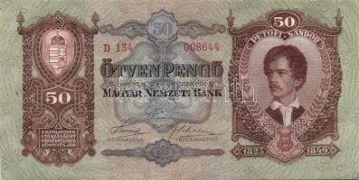 1932. 50P (3x) egymás utáni ill. kis ugrású sorszámokkal T:I,II+(egy darab)
