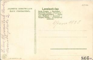 Kossuth-bankók 1848-49-ben. Jelenetek Kossuth Lajos élete történetéből I. kiadás IV. kép / Kossuth b...