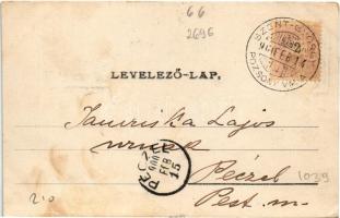 1900 Szentgyörgy, Sankt Georgen, Svaty Jur pri Bratislave, Sväty Jur (Pozsony); Fő utca, Fő tér, Kén...