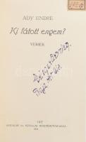 Ady Endre: Ki látott engem. Első kiadás! Bp., 1914. Nyugat Irodalmi és Nyomdai Rt. Lesznai Anna álta...