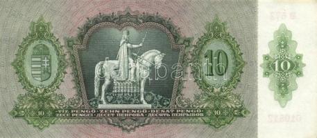 1936. 10P (9x) egymás utáni sorszámokkal T:II+