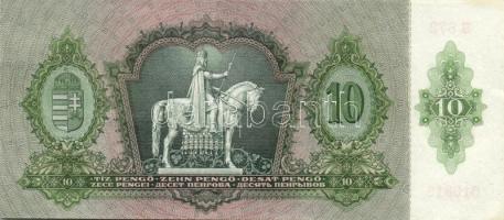 1936. 10P (9x) egymás utáni sorszámokkal T:II+