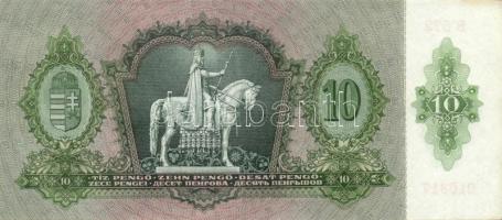 1936. 10P (9x) egymás utáni sorszámokkal T:II+