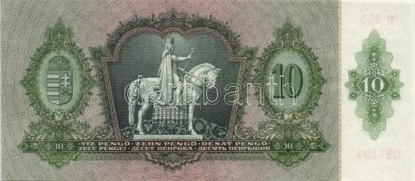 1936. 10P (6x) egymás utáni ill. kis ugrású sorszámokkal T:II+