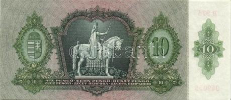 1936. 10P (9x) egymás utáni sorszámokkal T:II+