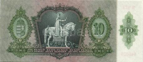 1936. 10P (9x) egymás utáni sorszámokkal T:II+