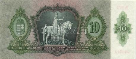 1936. 10P (9x) egymás utáni sorszámokkal T:II+