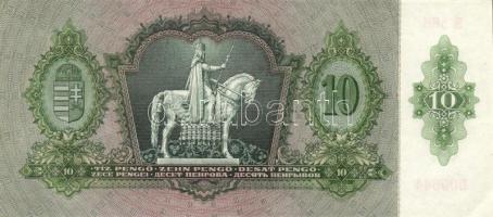 1936. 10P (3x) egymás utáni ill. kis ugrású sorszámokkal T:I