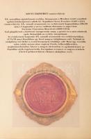 XX sz. Árpádházi Szent Erzsébet (1207-1231) csontereklyéje: 
XX. századi aranyozott réz ereklyetart...