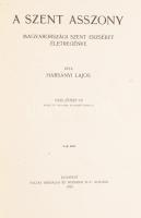 XX sz. Árpádházi Szent Erzsébet (1207-1231) csontereklyéje: 
XX. századi aranyozott réz ereklyetart...