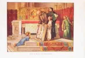 XX sz. Árpádházi Szent Erzsébet (1207-1231) csontereklyéje: 
XX. századi aranyozott réz ereklyetart...