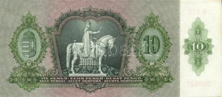 1936. 10P (2x) közeli sorszámokkal T:I