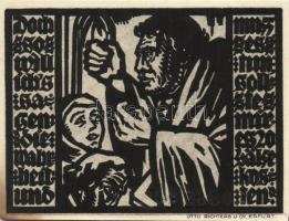 Német Birodalom/Weimari Köztársaság/Erfurt 1921. 50Pf (5x) 5 klf db, teljes sor T:I