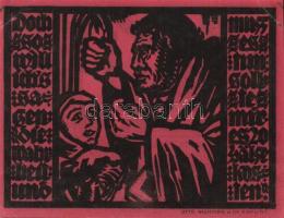 Német Birodalom/Weimari Köztársaság/Erfurt 1921. 50Pf (5x) 5 klf db, teljes sor T:I,I- kis sarokhián...