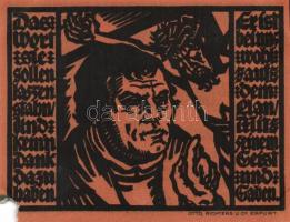 Német Birodalom/Weimari Köztársaság/Erfurt 1921. 50Pf (5x) 5 klf db, teljes sor T:I,I- kis sarokhián...