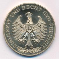 Németország DN "Hauptstadt Berlin - Der Reichstag" kétoldalas, aranyozott fém emlékérem (4...