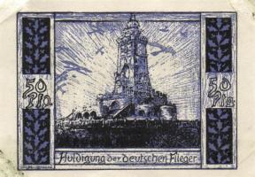 Német Birodalom/Weimari Köztársaság/Frankenhausen 1921. 50Pf (6x) 6 klf db, teljes sor T:I- saroktör...